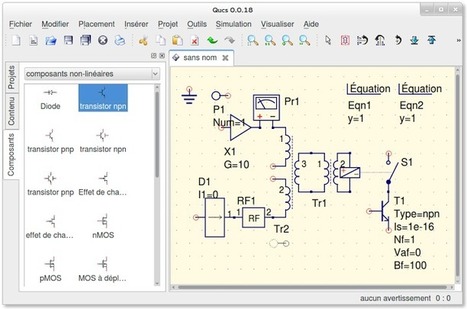 Qucs : Réalisez facilement des schémas et des simulations de circuits imprimés | Libre de faire, Faire Libre | Scoop.it