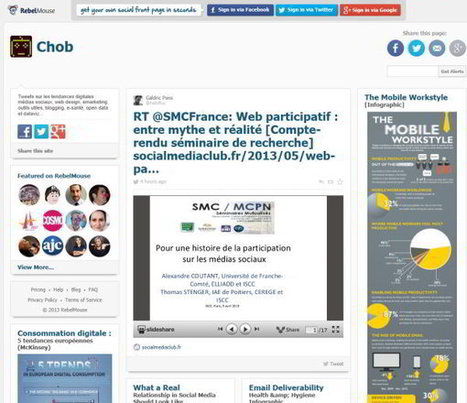 Construisez votre lifestream en agrégeant vos flux sociaux | Technologie Au Quotidien | Scoop.it