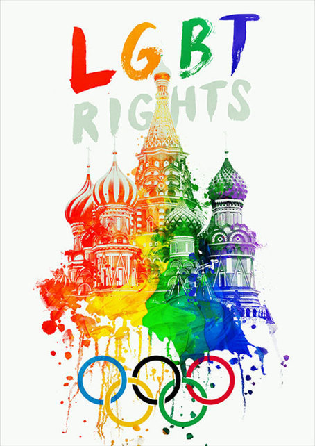 Illustrators rally for gay rights in Russia | PinkieB.com | LGBTQ+ Life | Scoop.it