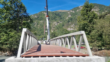 Pyrénées : une passerelle pour compléter la rénovation du pont de Vielle-Aure | Vallées d'Aure & Louron - Pyrénées | Scoop.it