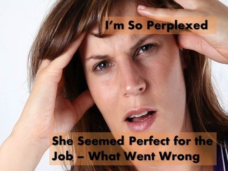 She Seemed Perfect for the Job – What Went Wrong? | Hire Top Talent | Scoop.it