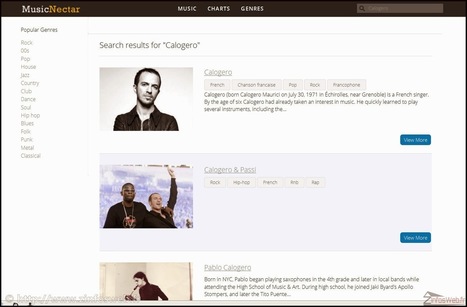 MusicNectar rechercher écouter de la musique gratuitement en ligne | UseNum - Musique | Scoop.it