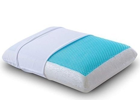 beyond down gel fiber side sleeper pillow