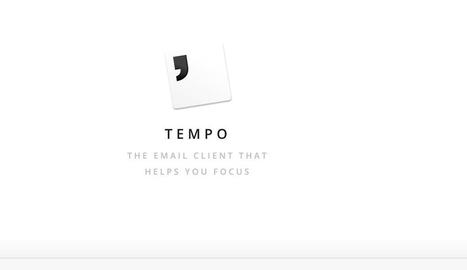 Tempo. Un client email qui aide à la concentration • | TICE et langues | Scoop.it