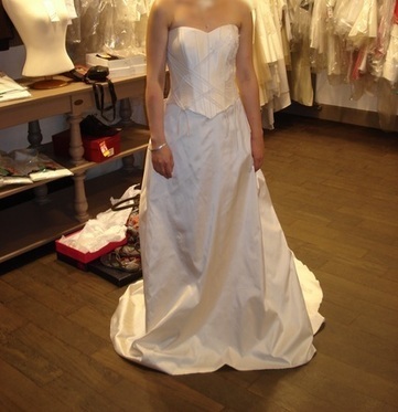 Annonce : Robe de Mariée Neuve t.38 Anne Clicques - Ile de France - Yvelines - Occasion du mariage | Robes de mariée d'occasion | Scoop.it