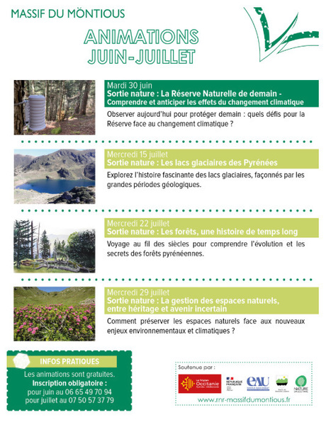 Les "Rendez-vous nature" de la R&eacute;serve naturelle r&eacute;gionale du Montious en juin et juillet | Vall&eacute;es d'Aure & Louron - Pyr&eacute;n&eacute;es | Scoop.it