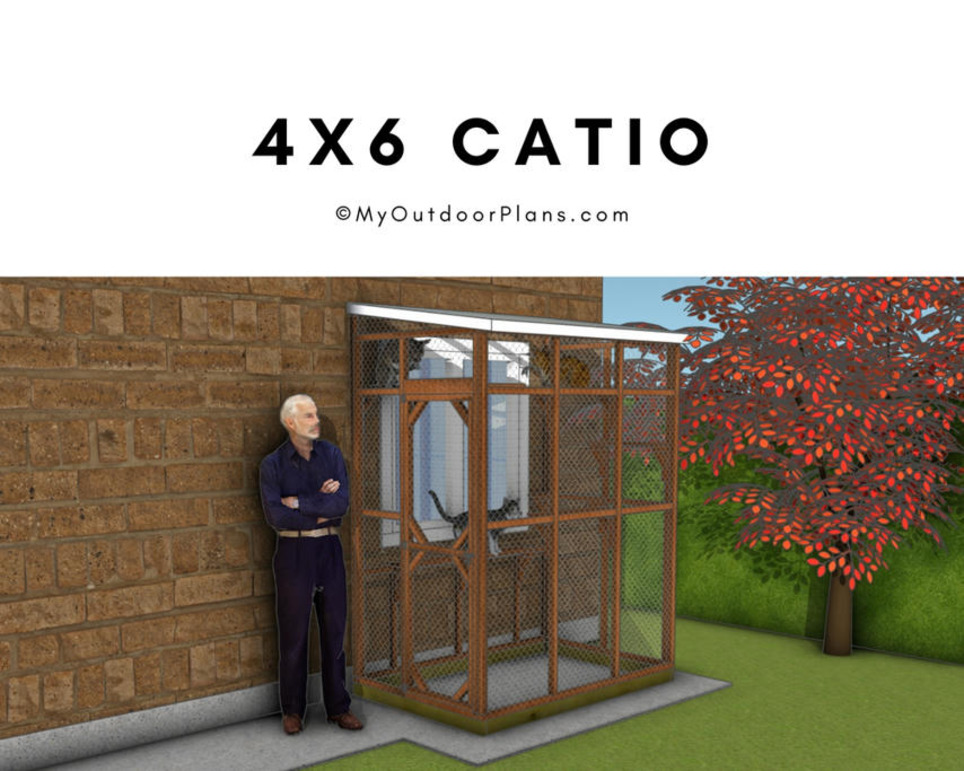 4x6 Catio Plans | Garden Plans | Scoop.it