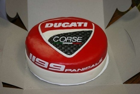 ducatihunter1 | My wife made these three 100% edible cakes from scratch and completely by hand for the 1199 Panigale party. | Ducati Community | Ductalk: What's Up In The World Of Ducati | Scoop.it