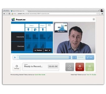 Present.me | Video presentation software | Make a slideshow with your powerpoint & web cam | ED 262 Culture Clip & Final Project Presentations | Scoop.it