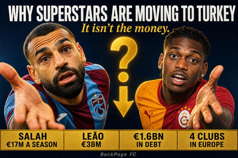 Turkish Clubs Are 1.6bn in Debt, Signed Salah | BackPage FC | The Business of Sports Management | Scoop.it