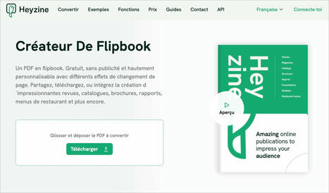 Heyzine. Créez des flipbooks pédagogiques interactifs facilement | Ressources Community Manager | Scoop.it