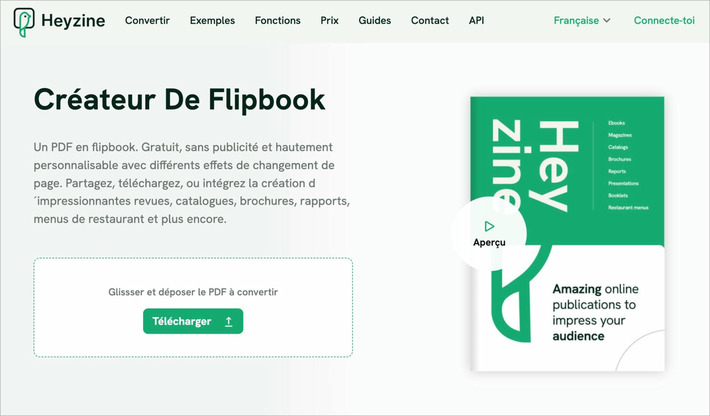 Heyzine. Créez des flipbooks pédagogiques interactifs facilement | TIC, TICE et IA mais... en français | Scoop.it