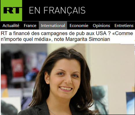 La chaîne russe RT prépare son lancement en France | DocPresseESJ | Scoop.it