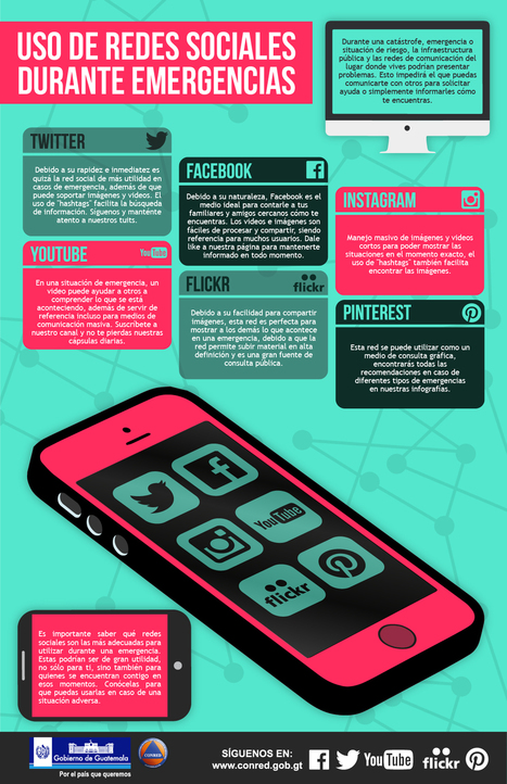 Uso de Redes Sociales durante emergencias | LabTIC - Tecnología y Educación | Scoop.it