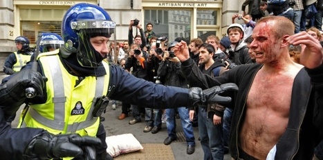 Totalitarisme anti-manif de la police britannique | ACTUALIT&Eacute; | Scoop.it