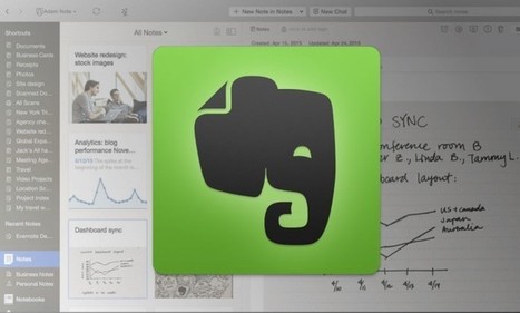Evernote Mac : une mise à jour simplifie la navigation et le zoom sur les notes | Slice42 | Evernote, gestion de l'information numérique | Scoop.it