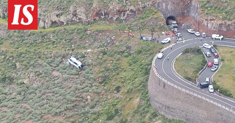 Turistibussi sy&ouml;ksyi rotkoon Kanarialla &ndash; yksi kuollut | 1Uutiset - Lukemisen t&auml;hden | Scoop.it