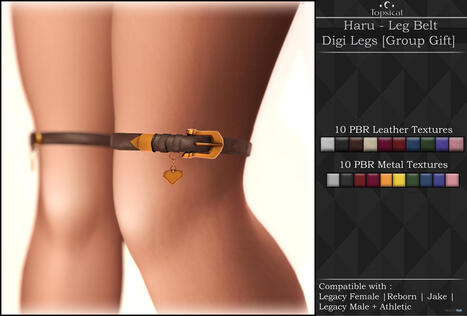 Haru Digi Legs Belt April 2026 Group Gift by Topsicat | Teleport Hub - Second Life Freebies | Second Life Freebies | Scoop.it