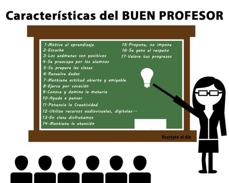 17 CARACTERÍSTICAS DEL BUEN PROFESOR | TIC & Educación | Scoop.it