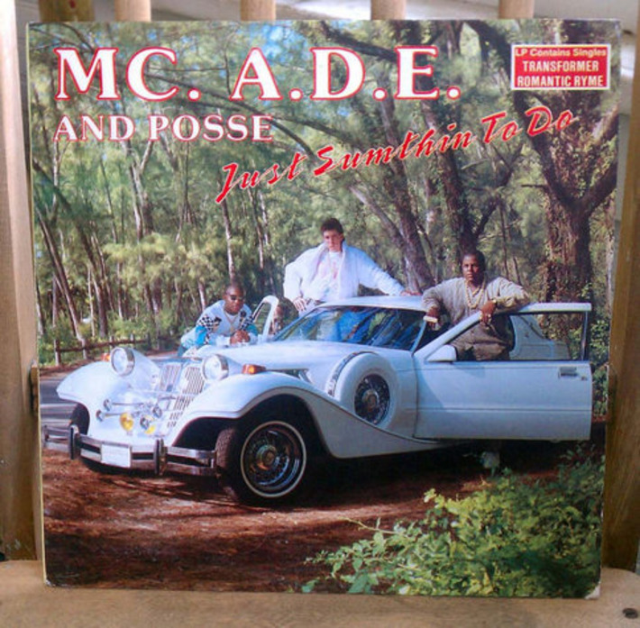 Rare MC. A.D.E. and Posse Just Sumthin' To Do LP Early Miami Bass Rap Hip Hop 1980s Vintage Vinyl | Kitsch | Scoop.it