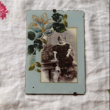 Antique 1900's Stunning Glass Frame with Photo, Late Victorian | Antiques & Vintage Collectibles | Scoop.it