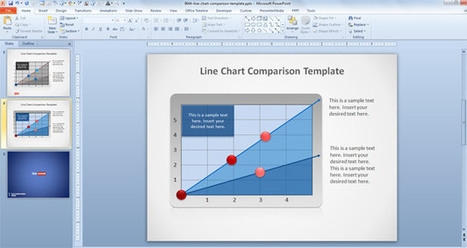 Free Line Chart PowerPoint Template - Free PowerPoint Templates - SlideHunter.com | Free Business PowerPoint Templates | Scoop.it