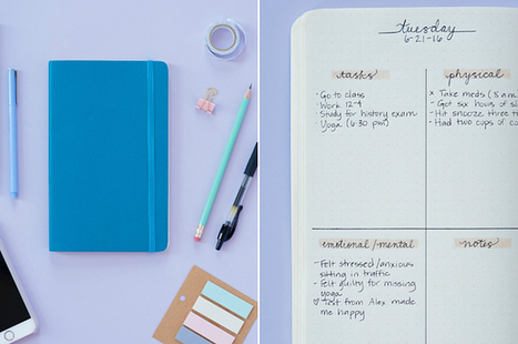 Here's How To Use A Bullet Journal For Better Mental Health | Help and Support everybody around the world | Scoop.it