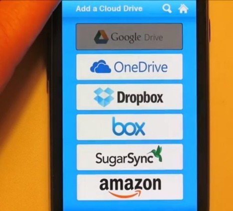CloudGOO’s New App Turns All Your Cloud Storage Accounts Into One Big, Combined Drive | TechCrunch | cross pond high tech | Scoop.it