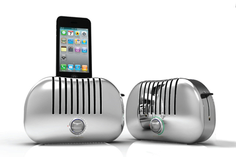 Retro toaster dock is hot for your iPhone | Technology and Gadgets | Scoop.it