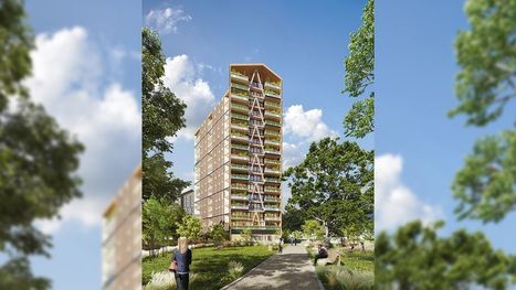 A Bordeaux, au-delà des tours, le bois monte en puissance | Les grands projets de la Gironde | Scoop.it