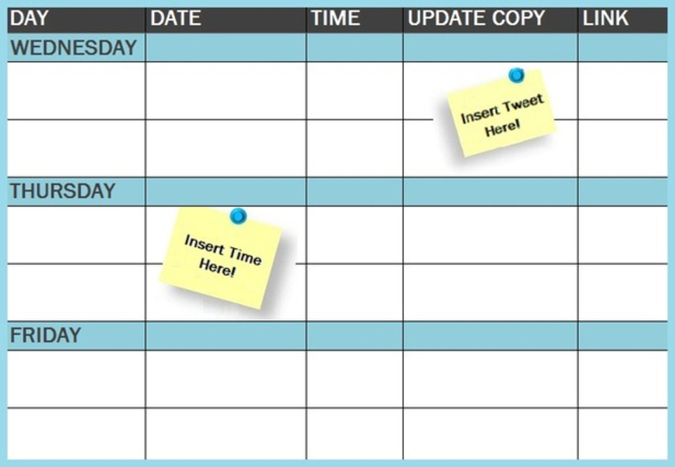 The Social Media Publishing Schedule Every Marketer Needs [Template] | Marketing de contenidos, artículos seleccionados por Eva Sanagustin | Scoop.it
