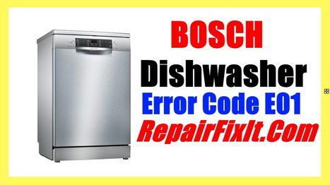 bosch dishwasher fault h01