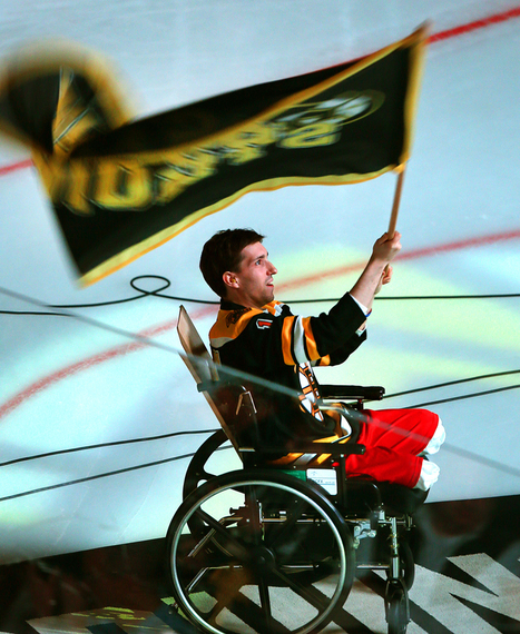 Bombings survivor cheered at Bruins game - Boston Globe | Boston, you're my home | Scoop.it