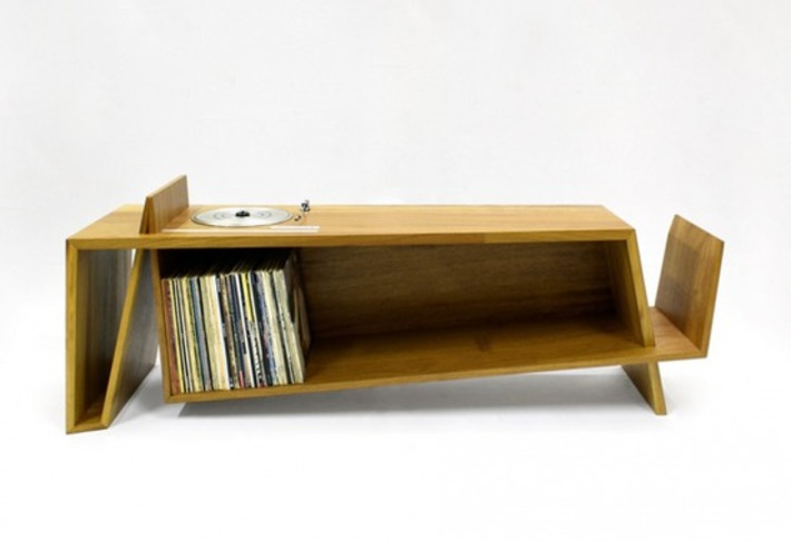 Furniture porn: Hugh Miller’s folded record bureau | Nerdy Needs | Scoop.it