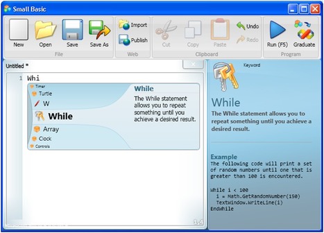 Small Basic - Introduce Your Students to Programming | 21st Century Learning and Teaching | Scoop.it