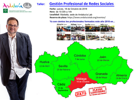 Taller gratuito: Gestión Profesional de Redes Sociales | El rincón del Social Media | Scoop.it