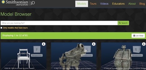 Fifty sites to download free 3D models - Best Of - Hongkiat | Creative teaching and learning | Scoop.it
