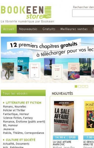 Bookeen lance sa librairie numérique grand public - Actualité littéraire | L'édition numérique pour les pros | Scoop.it