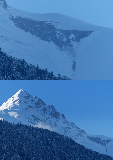 L'avalanche du petit Arbizon est descendue ... | Vallées d'Aure & Louron - Pyrénées | Scoop.it