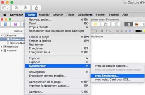 Scrivener synchroniser avec Simplenote | Scrivener, lecture et écriture numérique | Scoop.it