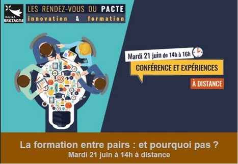 21/06/22 - WebConférence - La formation entre pairs : et pourquoi pas ? | Formation : Innovations et EdTech | Scoop.it