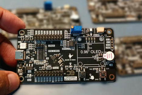 CAPUF Embedded CH32V003 RISC-V Dev Kit features USB-C, temperature/humidity monitoring, OLED & more - CNX Software | Embedded Systems News | Scoop.it