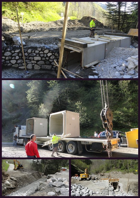 Fin du chantier du pont de Sidéros à Aulon | Vallées d'Aure & Louron - Pyrénées | Scoop.it