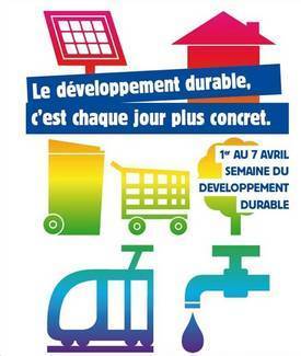 Actualité > La Semaine du développement durable a commencé, profitez-en... | Actualités France | Scoop.it