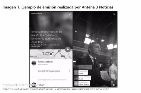 Cuarta pantalla en los medios de comunicación: análisis de Periscope | Marta Lazo |  | Comunicación en la era digital | Scoop.it