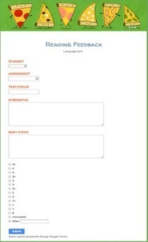 Organizing Descriptive Feedback with Google Forms | Moodle and Web 2.0 | Scoop.it