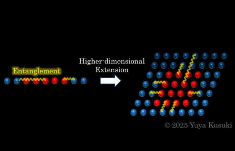 Reglas universales rigen el entrelazamiento cuántico en cualquier dimensión | Universo y Física Cuántica | Scoop.it