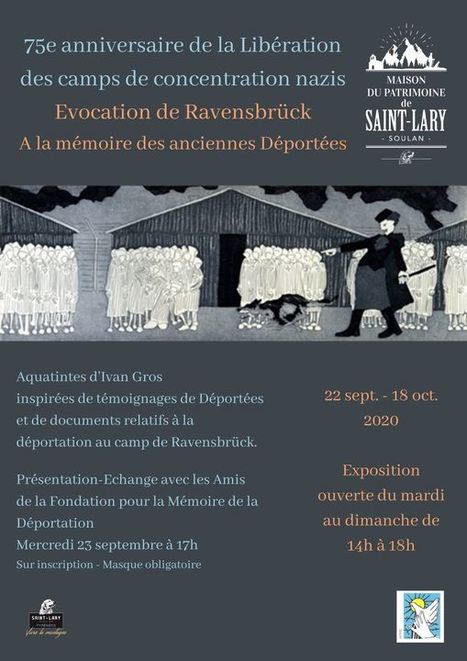 "Évocation de Ravensbrück" à la Maison du Patrimoine de Saint-Lary Soulan à partir du 22 septembre | Vallées d'Aure & Louron - Pyrénées | Scoop.it