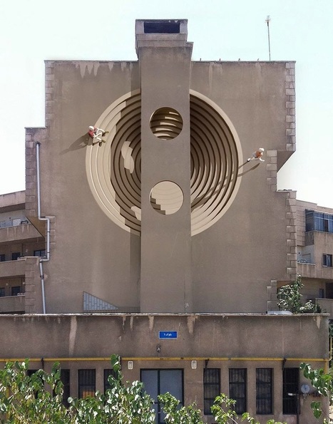 Por Amor al Arte: Arte de ilusion &oacute;ptica del artista Mehdi Ghadyanloo. | Peque&ntilde;os Placeres_aal66 | Scoop.it