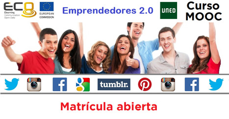 Nuevo #MOOC de @UNED en @ECOmooc: "El emprendedor digital, o cómo convertirte en un profesional 2.0" #JoinECO | El rincón del Social Media | Scoop.it